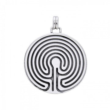 Professional Labyrinth Pendant TPD1114 - Jewelry